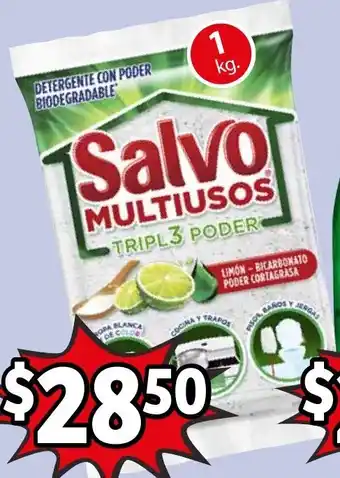 Soriana Express Detergente Multiusos Salvo 1kg oferta