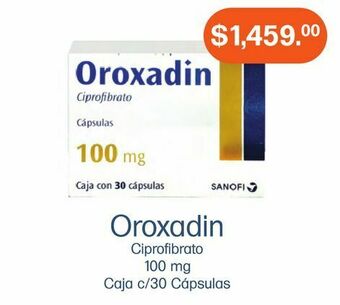 Oroxadin 100mg cap caj c/30