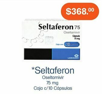 Seltaferon 75mg cap caj c/10