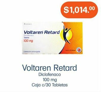 Voltaren retard 100mg gra caj c/30