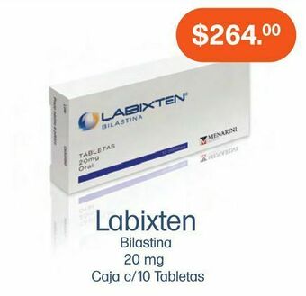 Farmacias Especializadas Labixten 20mg tab caj c/10 oferta