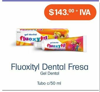 Fluoxityl dental fresa 1 tub c/50 ml