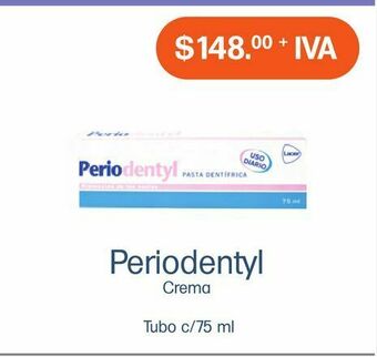 Periodentyl dental cre tub c/75ml