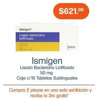 Farmacias Especializadas Ismigen oferta