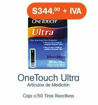 Farmacias Especializadas Onetouch ultra oferta