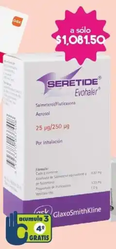 Farmacia San Pablo SERETIDE Evohaler oferta