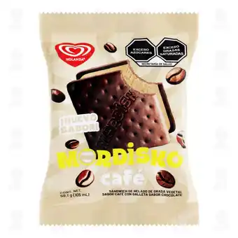 Farmacias Guadalajara Sandwich Helado Holanda Mordisko Café, 105 ml oferta