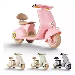 Mercado Libre Moto Eléctrica Para Niños Tipo Vintage Recargable Con Música oferta