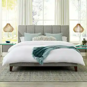 Costco Northridge, Cama Tapizada Tamaño King oferta
