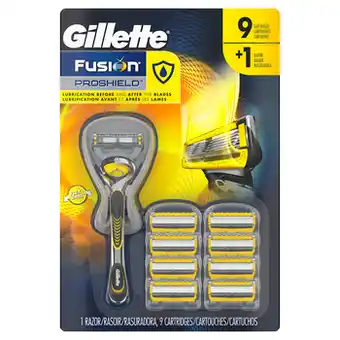 Gillette Rastrillo Proshield con 9 Cartuchos