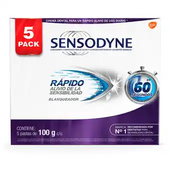 Costco Sensodyne Crema Dental 5 pzas de 100 ml oferta