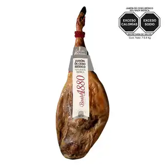 Costco Boadas Pata de Jamón de Cebo Ibérico con hueso 7.5 - 8 Kg oferta