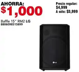 City Club LG Baffle 15" RM2 oferta