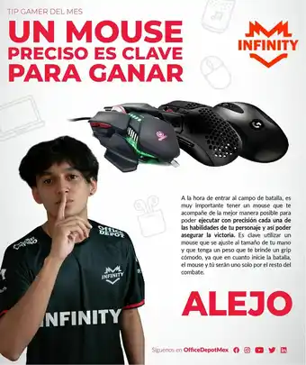 Un mouse preciso es clave para ganar