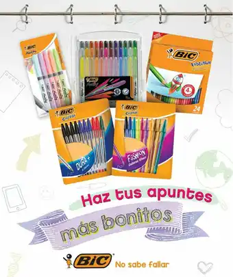 Marcadores bic