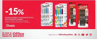Marcadores sharpie