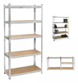 Mercado Libre Estante Metalico Rack Anaquel Organizador Hogar 5 Niveles oferta