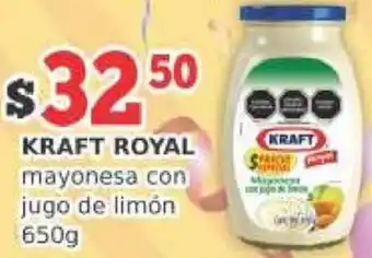 Super Gutiérrez Kraft Royal Mayonesa caon Jugo de Limón 650g oferta