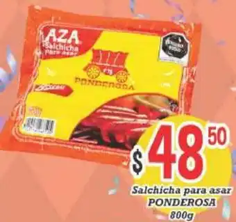 Salsicha para Asar Ponderosa 800g