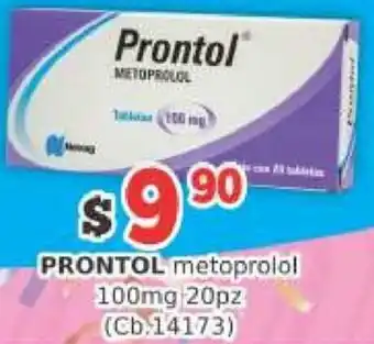 Prontol Metoprolol 100mg 20pz