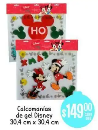 Calcomanias de Gel Disney 30.4cm x 30.4cm