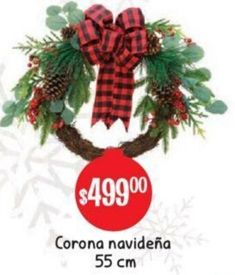 Corona Navideña 55cm
