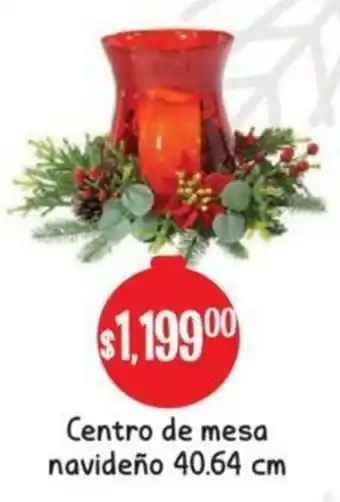 Soriana Mercado Centro de Mesa Navideño 40.64cm oferta