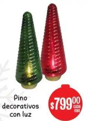 Pino Decorativos con Luz