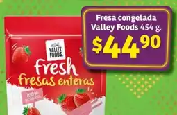 Soriana Híper Fresa congelada Valley Foods 454 g. oferta