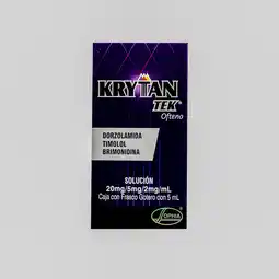 Farmacias YZA Krytantek Ofteno Gotas 20Mg/5Mg/2Mg 5Ml oferta