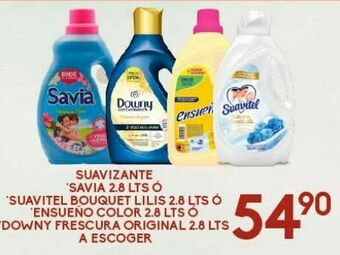 Alsuper Suavizante de telas downy oferta