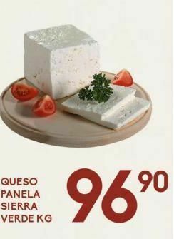 Alsuper Queso panela sierra verde kg oferta