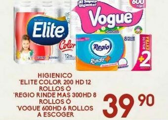 Alsuper Papel higiénico elite oferta