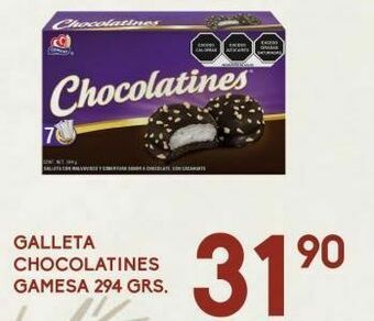 Alsuper Galleta chocolatines gamesa oferta