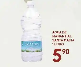 Alsuper Agua santa maría 1 litro oferta
