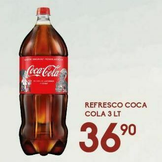 Alsuper Refresco coca cola 3lt oferta