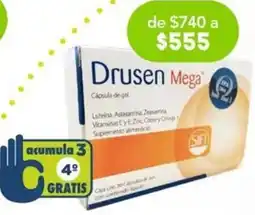 Farmacia San Pablo Drusen mega 100g 30 cápsulas oferta