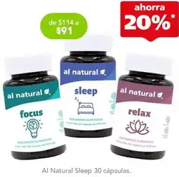 Al Natural Sleep 30 cápsulas