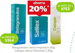 Farmacia San Pablo Betagránulos crema limpiadora 60g. oferta