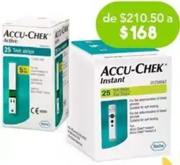 Accu-Chek Instant 25 tiras reactivas