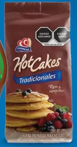 Walmart Harina para hot cakes Gamesa Tradicionales 700 g oferta