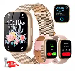 Smartwatch 1.85'' Reloj Inteligente Llamadas Bluetooth Alexa