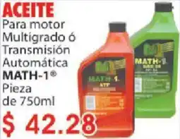 Casa Ley MATH-1 ACEITE 750ml oferta