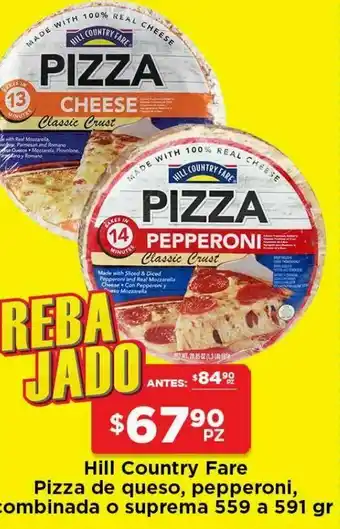HEB Pizza hill country fare oferta