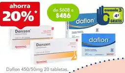 Farmacia San Pablo Daflon 450/50mg 20 tabletas oferta