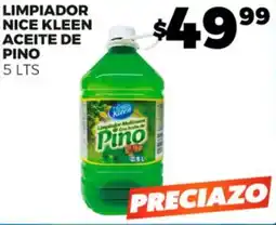 Merco LIMPIADOR NICE KLEEN ACEITE DE PINO 5 LTS oferta
