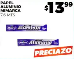 Merco PAPEL ALUMINIO MIMARCA 7.6 MTS oferta