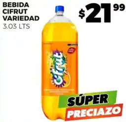 BEBIDA CIFRUT VARIEDAD 3.03 LTS