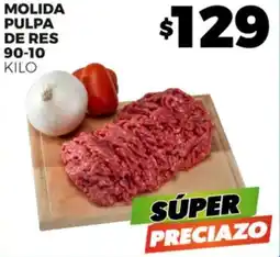 MOLIDA PULPA DE RES 90-10 KILO