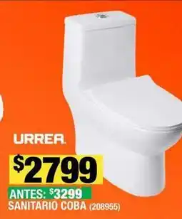 The Home Depot Urrea - sanitario coba oferta